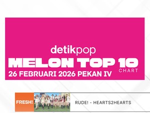 RUDE! Hearts2Hearts Geser Golden di Melon Top 100
