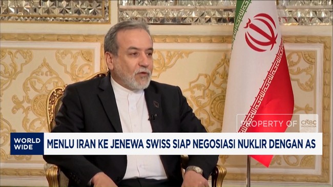 Video: Menlu Iran ke Jenewa Swiss Siap Negosiasi Nuklir dengan AS