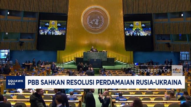Video: PBB Sahkan Resolusi Perdamaian Rusia-Ukraina