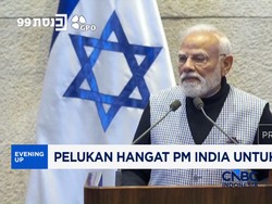 Video: Pelukan Hangat PM India Untuk PM Israel
