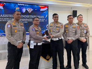 Korlantas Perkuat Digitalisasi, ETLE Mobile Handheld Diimplementasikan di Polda Kalsel