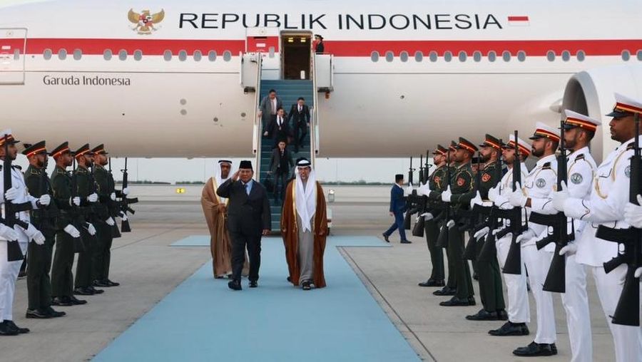 Presiden Republik Indonesia Prabowo Subianto melanjutkan rangkaian kunjungan kerjanya ke Uni Emirat Arab (UEA)  pada Rabu, (25/2/2026). (Instagram/presidenrepublikindonesia)