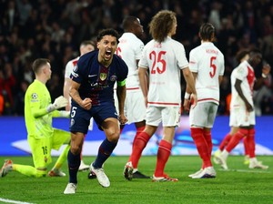 PSG Vs AS Monaco: Imbang 2-2, Les Parisiens Tembus 16 Besar