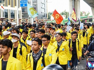 Demo BEM UI dan KM IPB di Bundaran HI Jakarta, Ini Tuntutan Mahasiswa