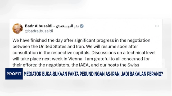 Video: Mediator Buka-Bukaan Fakta Perundingan AS-Iran, Bakal Perang?