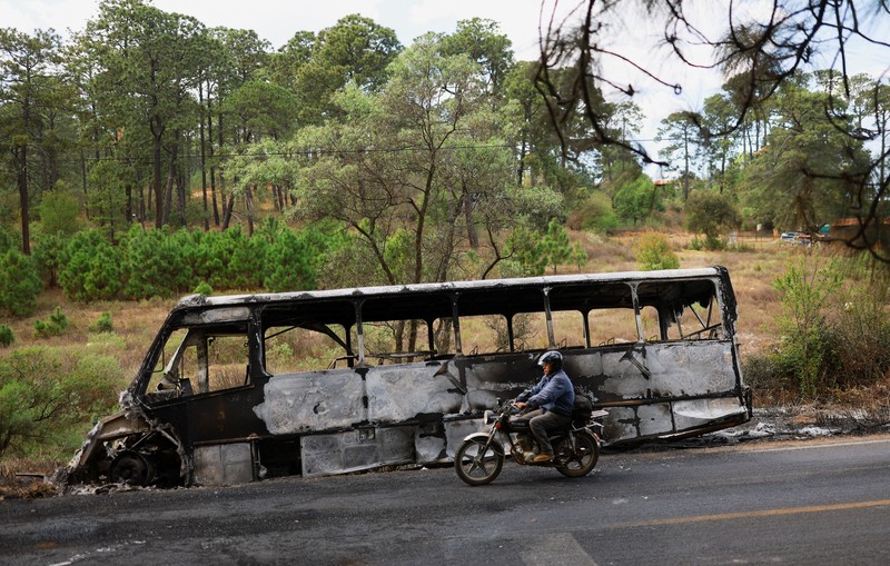 Dampak kekerasan menyusul operasi militer yang menewaskan bos kartel Jalisco, Nemesio Oseguera,