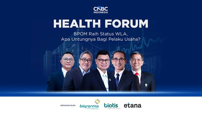 Live Now! Bahas Dampak Pengakuan WHO untuk Industri Kesehatan RI