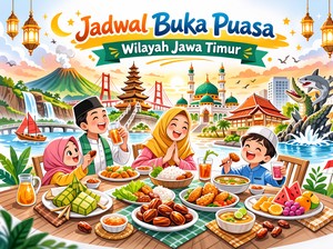 Jadwal Buka Puasa Jawa Timur Hari Ini 2 Maret 2026