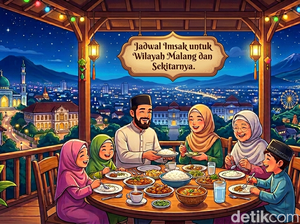Jadwal Imsak Malang Raya Senin 2 Maret 2026