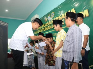Kapolres Kediri Gelar Buka Bersama dan Santunan Anak Yatim