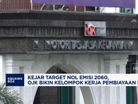 Video: Kejar Target Nol Emisi 2060, OJK Bikin Pokja Pembiayaan Iklim