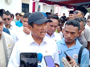 Menteri Trenggono Temukan Ketidaksesuaian Bangunan KNMP di Lombok Timur