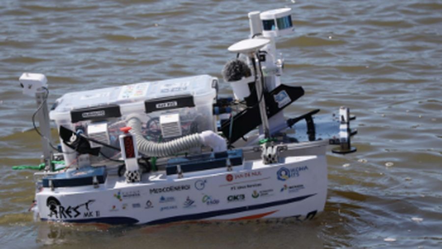 Tim Barunastra dari Institut Teknologi Sepuluh Nopember (ITS) mencatatkan capaian yang gemilang dalam keikutsertaannya dalam ajang International RoboBoat Competition (IRC) 2026 yang digelar di Florida, Amerika Serikat. (Dok. BARUNASTRA ITS ROBOBOAT TEAM)