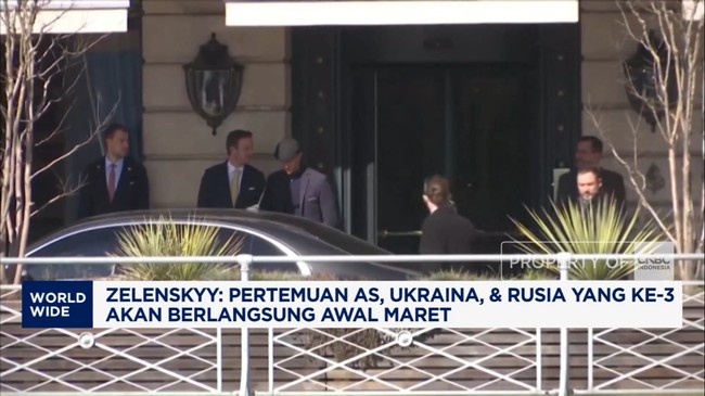 Video: Zelensky: Pertemuan Trilateral Ke-3 Akan Berlangsung Awal Maret
