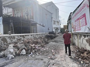 Jalan Dicor Imbas Sengketa Lahan di Tamalanrea Makassar Sudah Dibuka