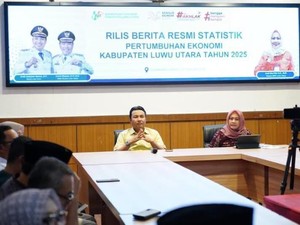 Ekonomi Luwu Utara Tumbuh 6,17 Persen, Masuk 6 Besar di Sulsel