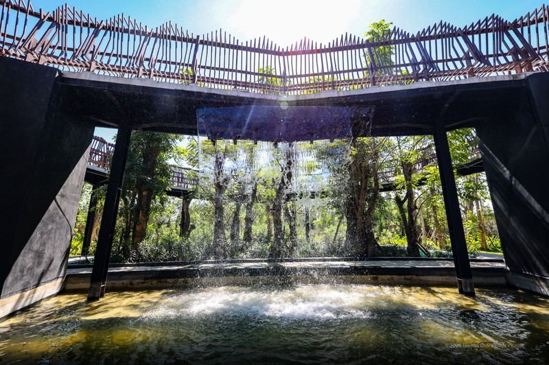Taman Bundaran Sumbu Kebangsaan Timur di IKN. (Dok. IKN)
