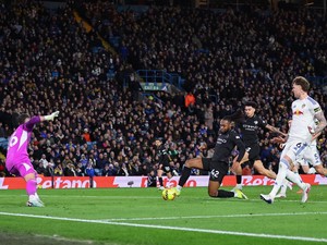 Babak Pertama, Semenyo Bawa Man City Ungguli Leeds 1-0