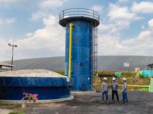 Proyek Biogas Sukadamai Ubah Limbah Cair Sawit Jadi Sumber Daya Bernilai