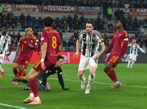 Roma Vs Juventus: Drama 6 Gol! Laga Tuntas 3-3