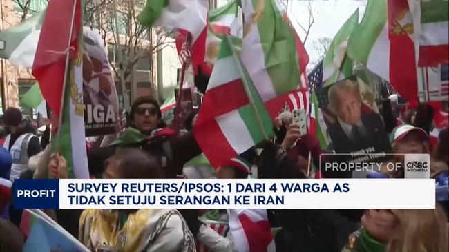 Video: Survei Reuters: 1 Dari 4 Warga AS Tidak Setuju Serangan ke Iran