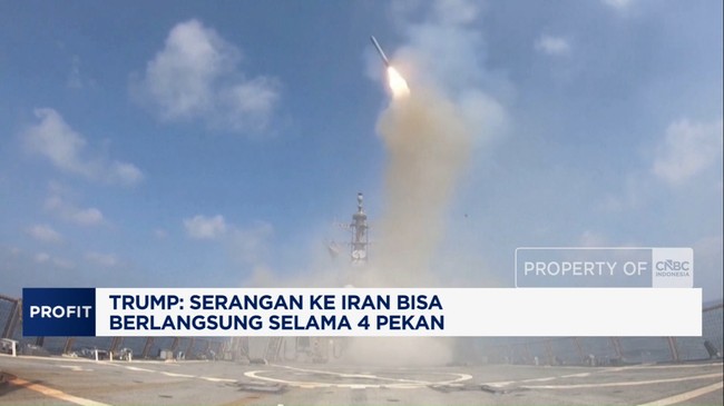 Video Trump: Serangan ke Iran Bisa Berlangsung Selama 4 Pekan