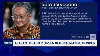 Video: Alasan di Balik 2 Dirjen Kementerian PU Mundur