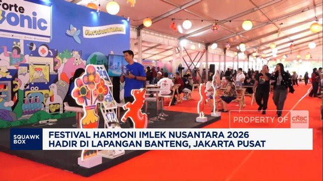 Video: Festival Harmoni Imlek Nusantara 2026 Hadir di Lapangan Banteng