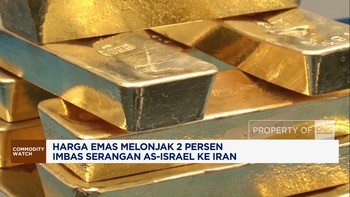 Video: Harga Emas Melonjak 2% Imbas Serangan AS-Israel ke Iran