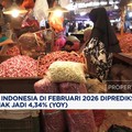 Video: Inflasi RI Februari 2026 Diprediksi Melonjak Jadi 4,34% (YoY)
