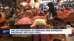 Video: Inflasi RI Februari 2026 Diprediksi Melonjak Jadi 4,34% (YoY)
