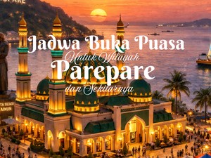 Jadwal Buka Puasa dan Adzan Maghrib Hari Ini Parepare Jumat 6 Maret 2026