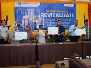 1.741 Sekolah di Sumatra Teken PKS Revitalisasi, Nilainya Rp 1,2 Triliun