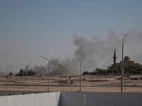 Penampakan Kepulan Asap di Kedubes AS di Kuwait Usai Serangan Iran