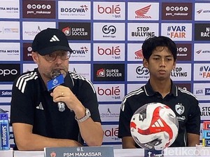 Tomas Trucha Minta PSM Fokus Diri Sendiri, Abaikan Jarak dengan Zona Degradasi