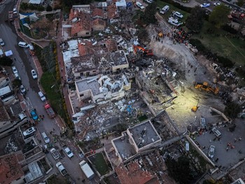 Penampakan Rudal Iran Melesat Hantam Bet Shemesh Israel