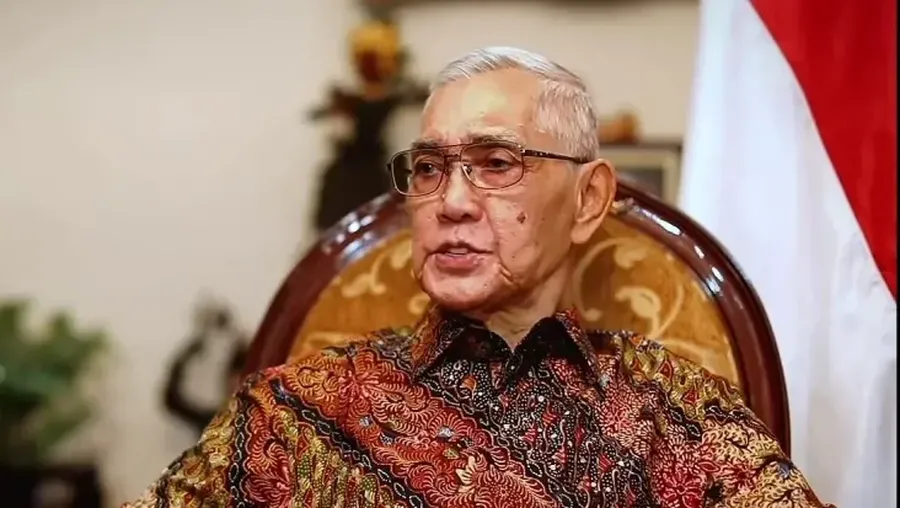 Profil Jenderal TNI (Purn) Try Sutrisno. (Tangkapan layar YouTube Sekretariat Presiden)