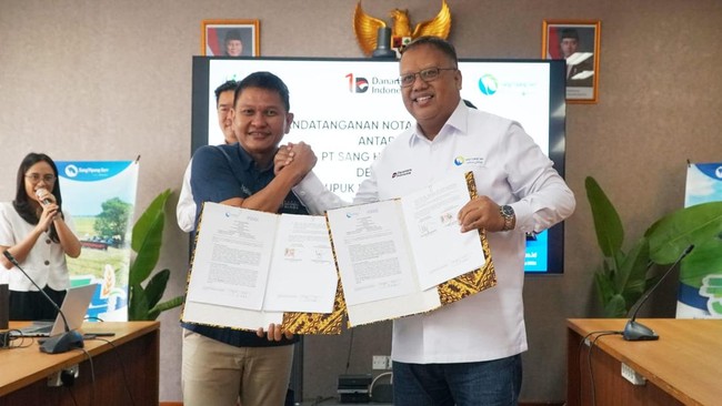 Pupuk Indonesia Niaga dan SHS Jalin Kerja Sama Distribusi Benih Padi