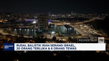 Video: Rudal Balistik Iran Serang Israel, 20 Terluka & 6 Tewas