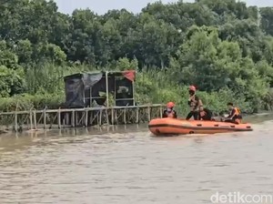 4 Orang Terjun ke Sungai Saat Sabung Ayam di Tegal Digerebek, 1 Tewas-3 Hilang
