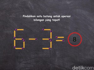 Tes Kemampuan Logika dan Matematika Cukup Pakai Korek, Belum Ada yang Bisa Selesaikan