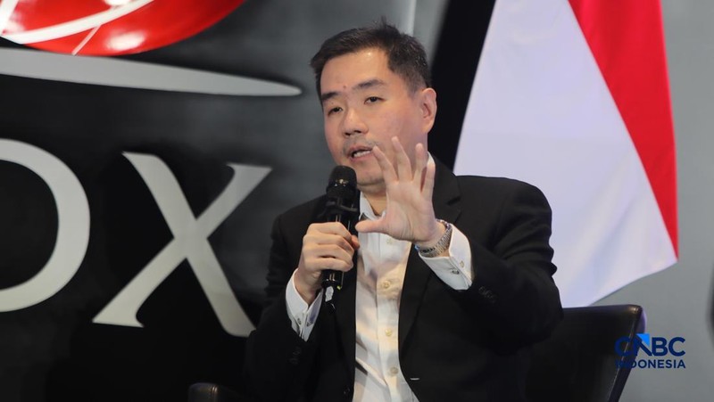 Suasana seminar acara Market Outlook 2026 di Bursa Efek Indonesia, Jakarta, Selasa (3/3/2026). (CNBC Indonesia/Faisal Rahman)