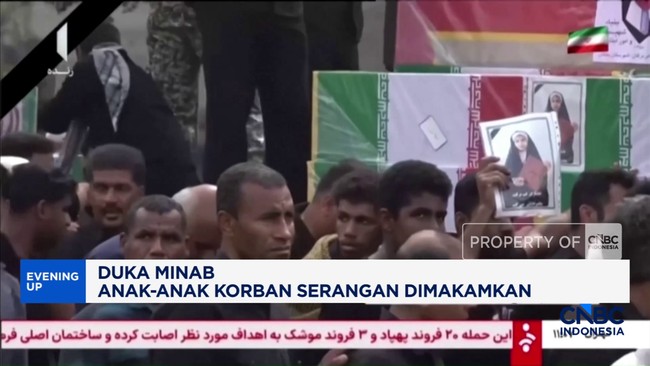 Video: Duka Minab Anak-Anak Korban Serangan Dimakamkan