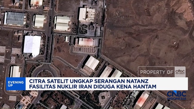 Video: Fasilitas Nuklir Iran Diduga Kena Hantam Serangan Natanz