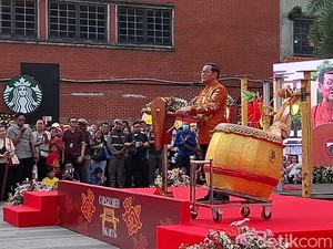 Pramono Sapa Anies di Acara Cap Go Meh, Cerita Progres Sambung JIS ke Ancol