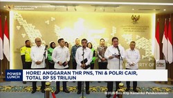 Video: Hore! Anggaran THR PNS, TNI & Polri Cair, Total Rp 55 Triliun