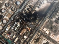 Citra Satelit Drone Hantam Kilang Minyak Arab, Nuklir Iran Rusak