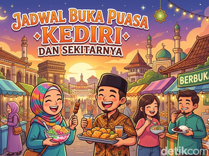 Jadwal Buka Puasa Kediri dan Sekitarnya Hari Ini 6 Maret 2026