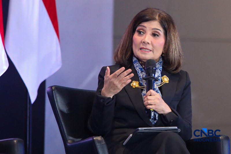 Suasana seminar acara Market Outlook 2026 di Bursa Efek Indonesia, Jakarta, Selasa (3/3/2026). (CNBC Indonesia/Faisal Rahman)