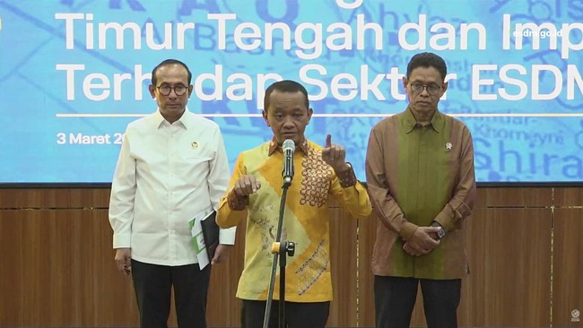 Bahlil Beberkan Skenario RI Hindari Gangguan Impor Minyak Timur Tengah